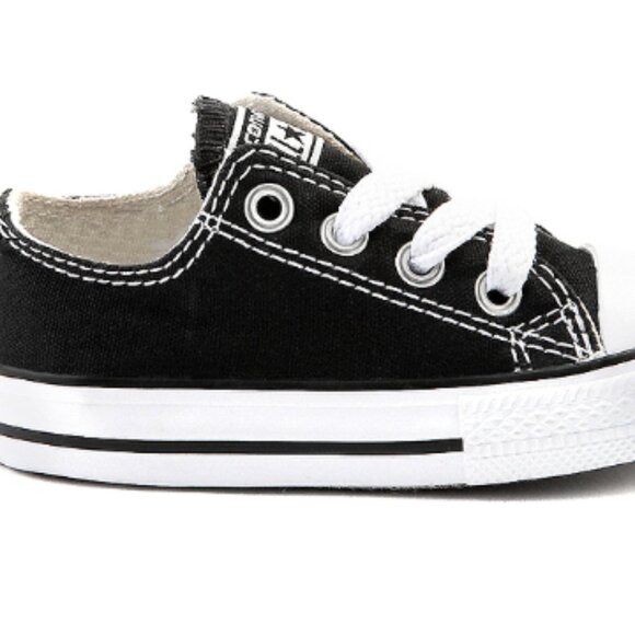Pre- Loved Converse Chuck Taylor Low-Top Sneaker - Baby / Toddler - Black - Picture 1 of 1